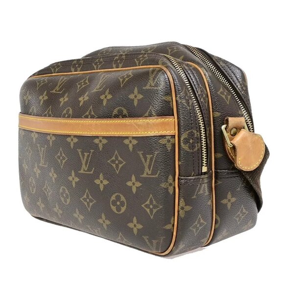 LOUIS VUITTON Reporter PM Crossbody Shoulder Bag Monogram Leather - Picture 2 of 16